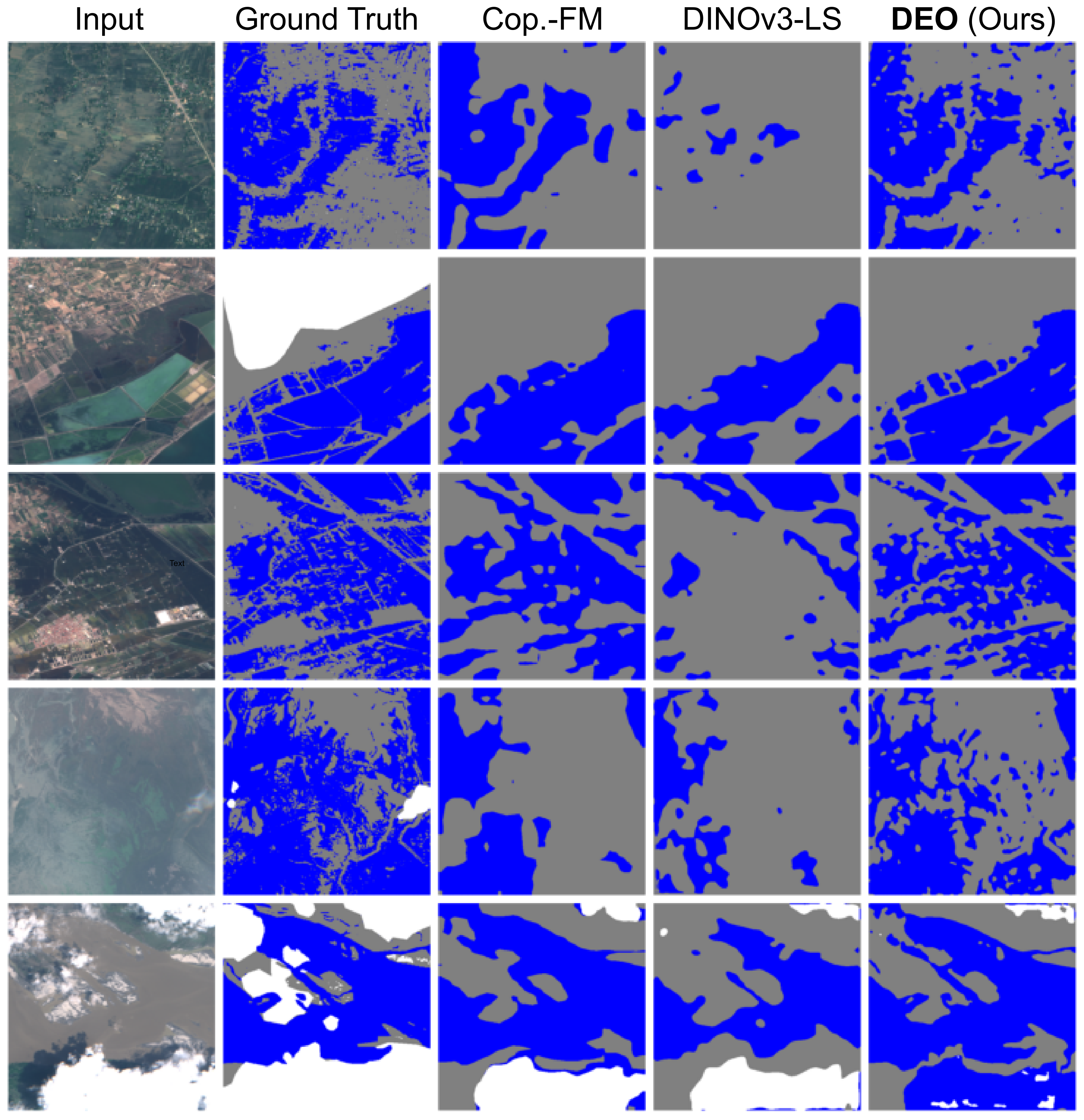 Flood segmentation qualitative result